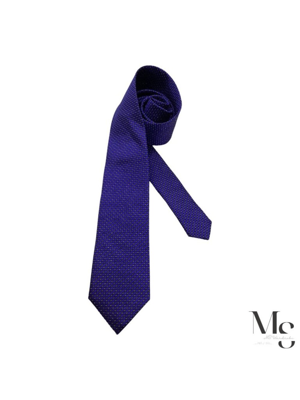 CANALI 1934 Blue Geometric Silk Tie Made In Italy W:3.25" NWT